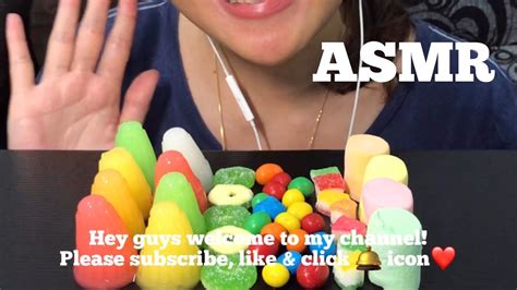 Asmr Candy Marshmallow Nips Jelly Gummy Youtube