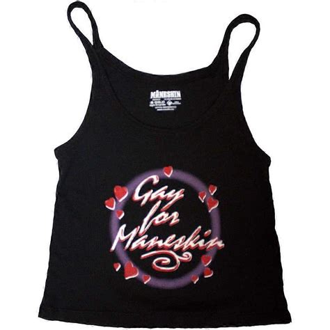 Maneskin Unisex Adult Gay For Maneskin Tank Top Fruugo Uk