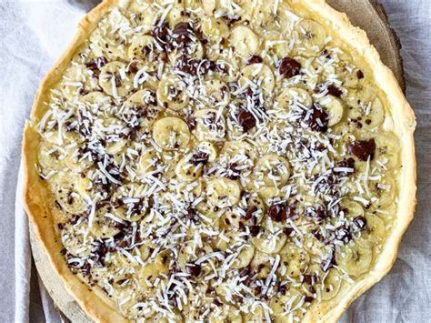 Recettes De Tarte Banane Et Noix De Coco