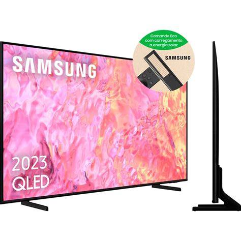 Samsung Series 6 Tq55q60cau 55 Qled 4k Ultra Hd Smart Tv Wi Fi Preto