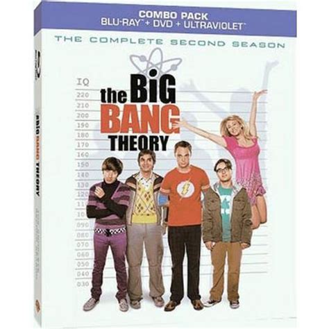 The Big Bang Theory: The Complete Second Season (Blu-ray + DVD ...