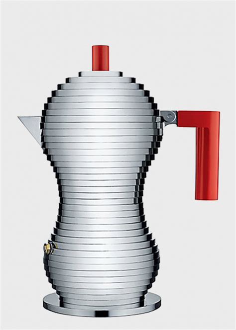 Гейзерная кофеварка для эспрессо Alessi Pulcina на 6 чашек 146098 ...