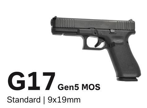 Glock G17 Gen5 Mos For Sale New
