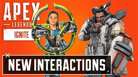 New All Conduit Interactions Voice Lines Apex Legends Youtube