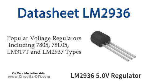 Here Is A Datasheet For LM2936 Ultra Low Quiescent Current 5 0V