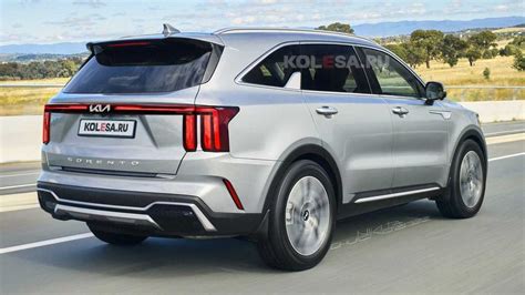 Kia Sorento 2024 Als Rendering Facelift Mit Subtilen Updates