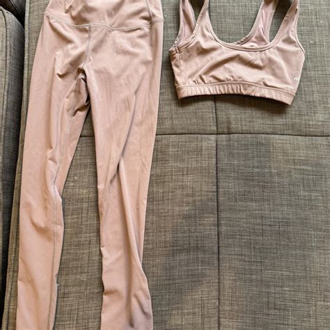 Extra Small Nude Lucy Active Wear Set Depop