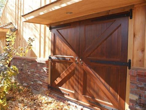 Gallery Images Of Custom Hand Crafted Swing Out Carriage House Garage