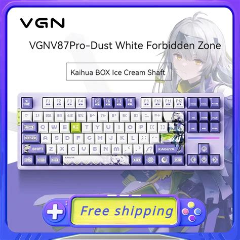 Vgn V Pro Teclado Mec Nico Tr S Modos Junta Personalizada Tecla Completa Hot Swappable Rgb