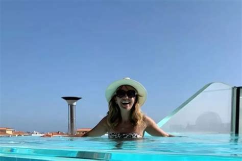 ITV Corrie S Samia Longchambon Confuses Herself And Fans With Bikini