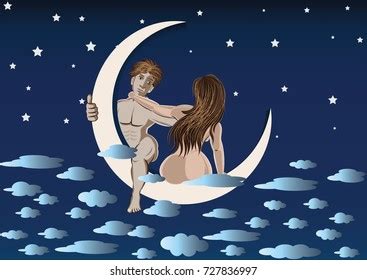 Naked Woman Flying Stock Vectors Images Vector Art Shutterstock