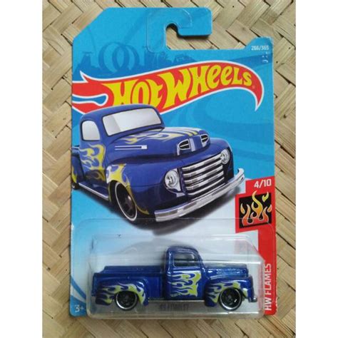 Jual Hot Wheels HW Flames Ford F Pick Up Biru Shopee Indonesia