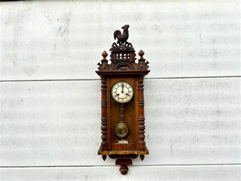 Regulator Wall Clock Junghans Wood Walnut Early Catawiki