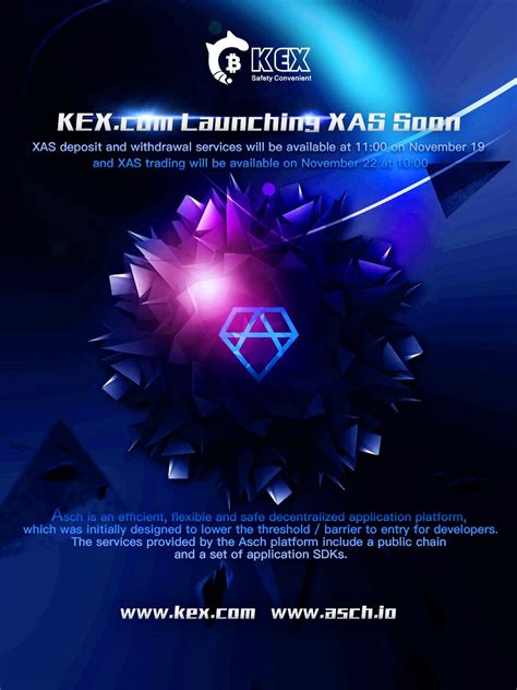 KEX.com Launching XAS Soon : r/Asch_Platform