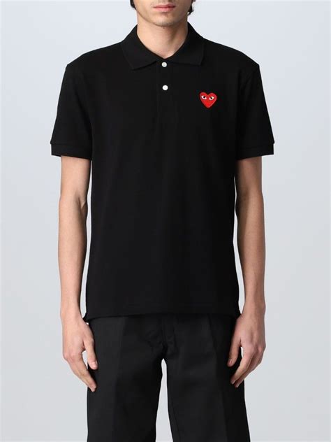 Play Cdg Polo Shirt On Carousell