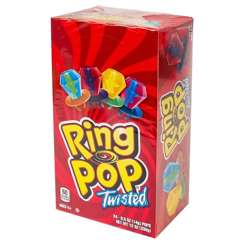 Ring Pop Twisted 24 Count