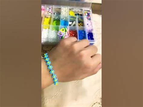 Браслет цветочек из бисера 💙💙💙 - YouTube