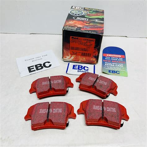 Ebc Dp C Redstuff Ceramic Low Dust Rear Brake Pads For