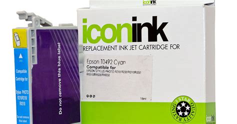 Icon Compatible Epson T0492 Cyan Ink Cartridge