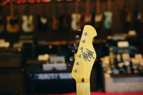 Mario Martin Relic D Model T Blackguard Electric Guitar In NoCaster Blonde With Arcane 59