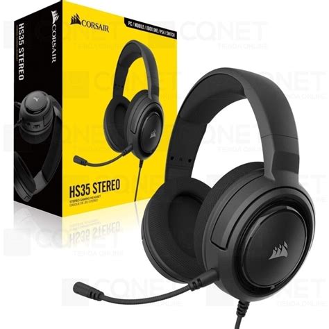 Audífonos Gaming Corsair Hs35 Stereo Carbon 3 5mm Tienda Cqnet