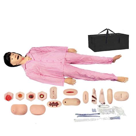 Buy PVC Patient Care Manikin CPR Simulator Nursing Skills Training