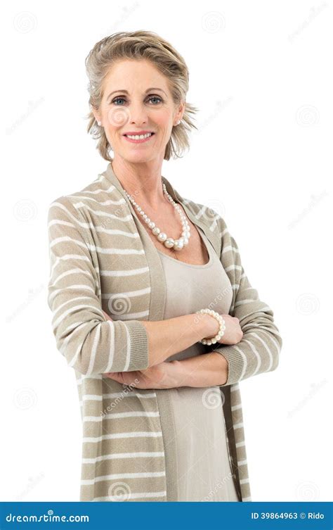 Beautiful Mature Woman Stock Photo Image 39864963