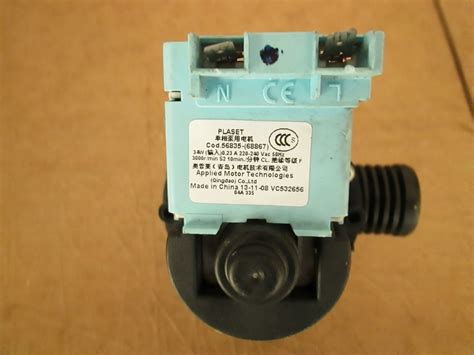 56835-68867 HAIER Washing Machine Water Pump Plaset 56835-(68867 ...