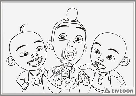 ayo mewarnai upin ipin mewarnai gambar cerita anak lagu anak