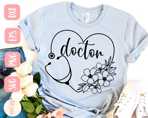 Doctors Stethoscope Flower Spray Flower Svg Purchase History Used