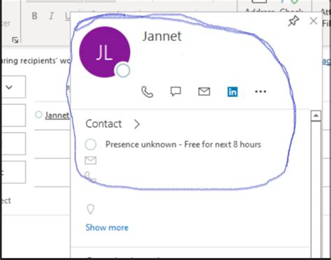 how to change presence status in outlook 365 desktop