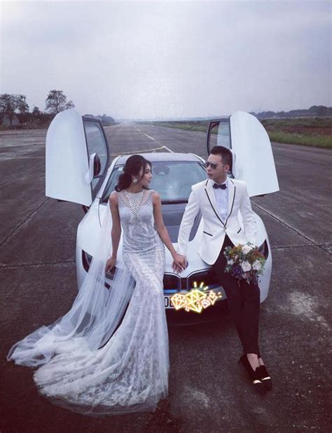 Hot girl Tuyệt tình cốc khoe ảnh cưới lãng mạn cùng chồng X