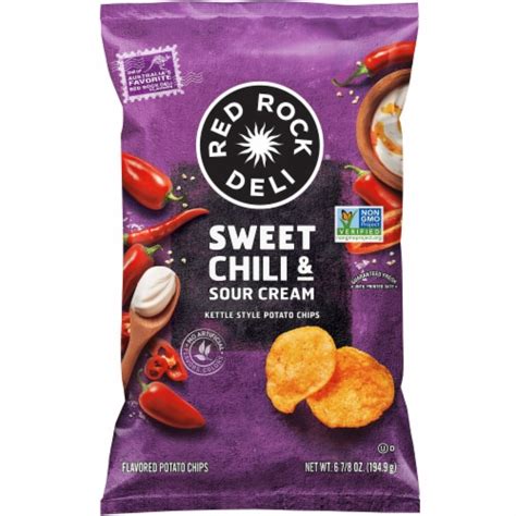 Red Rock Deli® Kettle Chips Sweet Chili Sour Cream Deli Style Potato