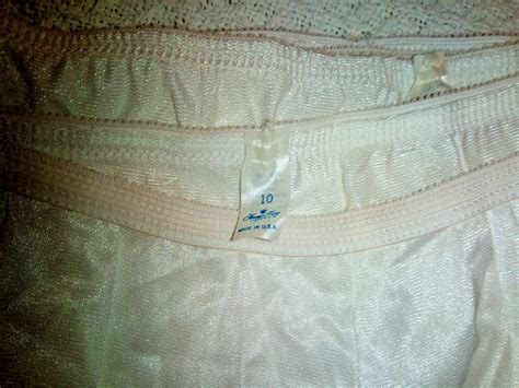 Nancy King Lingerie White Luster Nylon Boy Shorts Style Panties X Vtg Nos Ebay