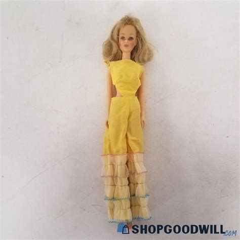 Vintage Mattel Blonde Francie Barbie Doll With Bendable Knees Shopgoodwill