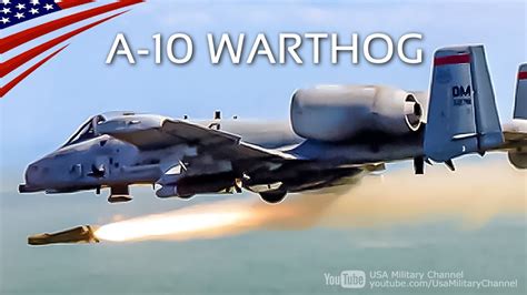 Extremely Powerful A-10 Warthog Firepower - YouTube