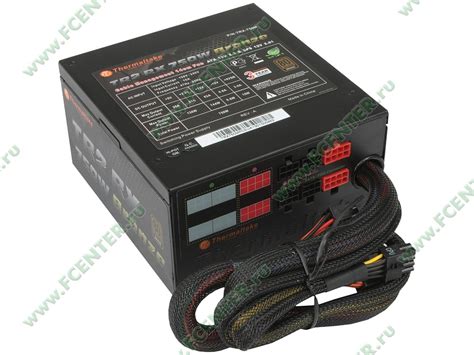 Блок питания 750Вт Thermaltake "TR2 RX 750W Bronze" ATX12V V2.3 ...