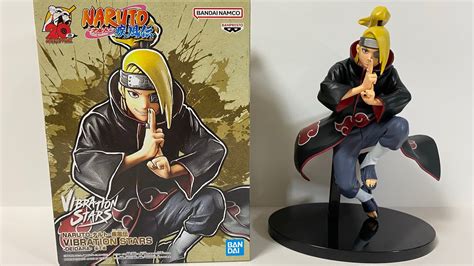 Unboxing NARUTO Shippuden VIBRATION STARS DEIDARA Figure YouTube