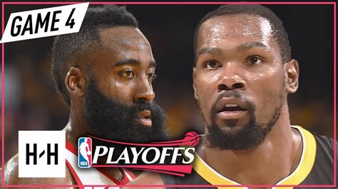 Kevin Durant Vs James Harden Full Game Highlights Rockets Vs Warriors