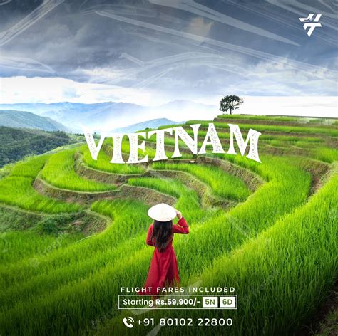 Veitnam Tour Social Media Tour And Travels Creative Ads Shiv Graphic