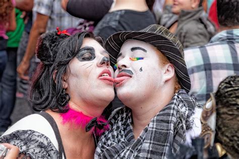 Lgbt Gay Pride Parade Sao Paulo Brazil Editorial Stock Photo Image Of Diversity Dance