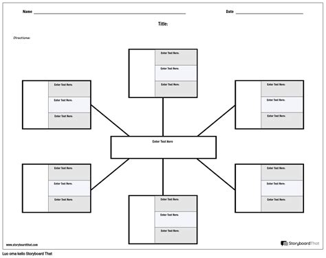 Hämähäkkihahmokartta Storyboard Por Fi Examples