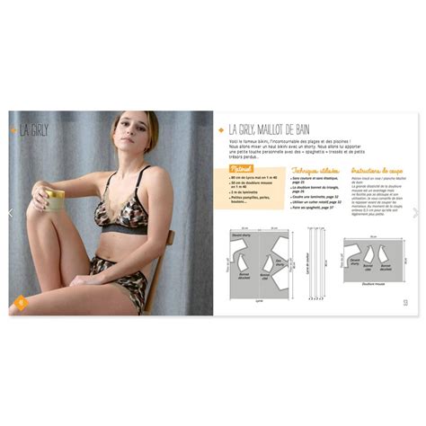 Livre Apprendre Coudre Sa Lingerie Et Ses Maillots De Bain