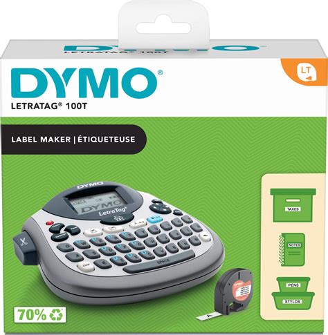 DYMO Étiqueteuse LetraTag LT 100T Clavier AZERTY Imprimante