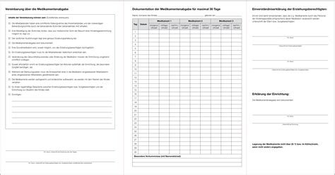 Medikamentengabe In Der Kita F L Schulorganisation