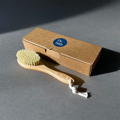 Натуральная щетка для сухого массажа - Desafa | Купить с доставкой по ...