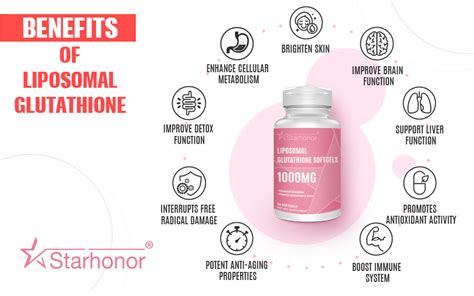 Starhonor Liposomal Glutathione 1400mg Bodytonix Australia