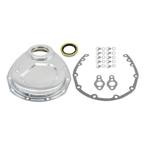 7120kit Timing Chain Cover Kit Sb Chevy Oem With Seal Gaskets Hardware Chrome Steel