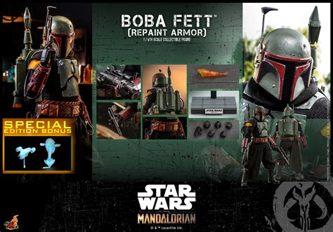 Hot Toys The Mandalorian Boba Fett Repaint Armor And Throne The Toyark News