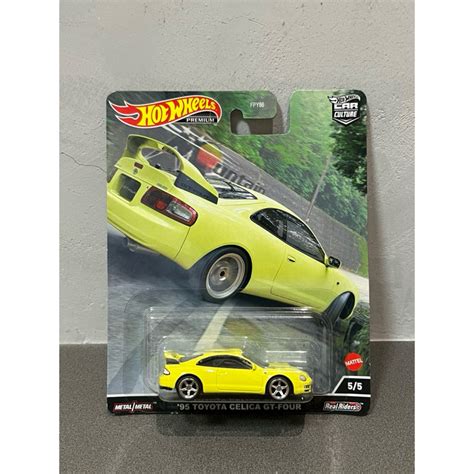 Hot Wheels Premium 風火輪 Toyota Celica GT Four 豐田 膠胎 蝦皮購物